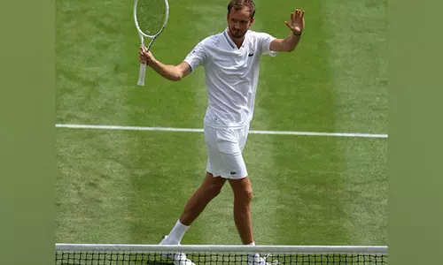 At one point in match, I started to lose everything: Medvedev At one point in match, I started to lose everything: Medvedev