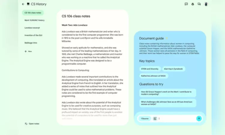 Google renames AI-powered notes app to NotebookLM