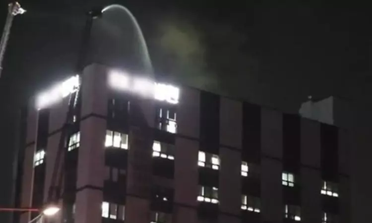 Fire at S.Korea hospital forces evacuations of about 200 inpatients