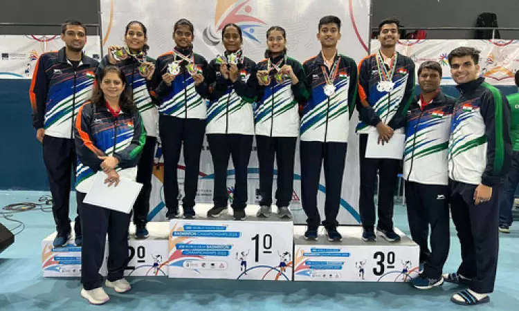 Badminton: India bag nine medals in World Deaf Youth Championships
