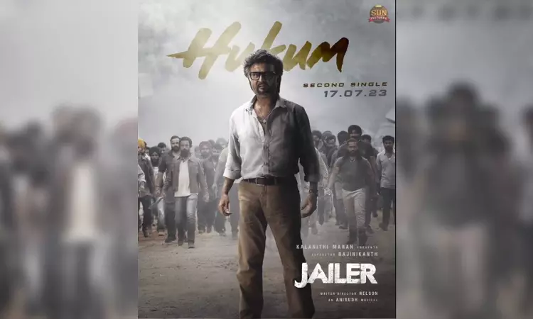 Jailer second single: Rajinikanth to give his Hukum from July 17 Jailer second single: Rajinikanth to give his Hukum from July 17