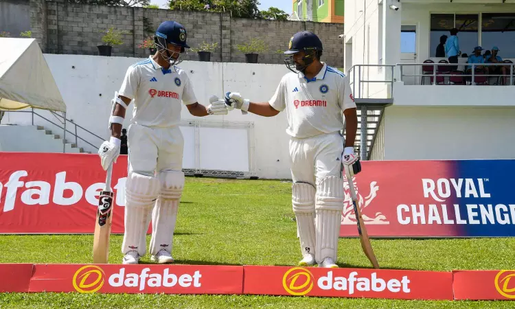 1st Test, Day 2: Jaiswal, Rohit slam fifties; take IND to 146/0 at lunch against WI