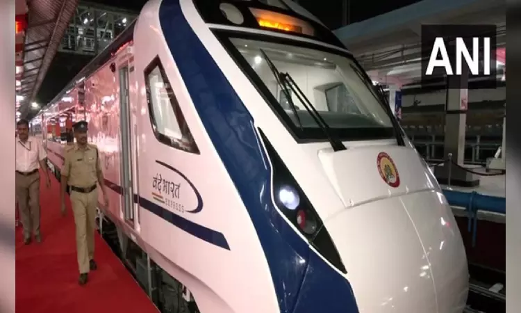 Stones pelted at Vande Bharat Express near Chennai Stones pelted at Vande Bharat Express near Chennai
