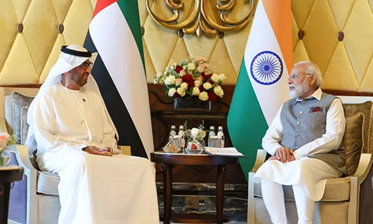 Modi meets COP28 President-designate Sultan Al Jaber in UAE