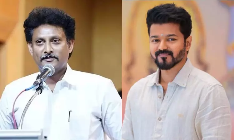 Poyyamozhi lauds Vijay for his Thalapathy Vijay Payilagam scheme Poyyamozhi lauds Vijay for his Thalapathy Vijay Payilagam scheme