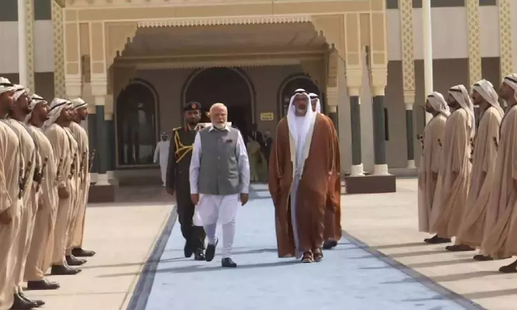 PM Modi concludes “productive” UAE visit, departs for India