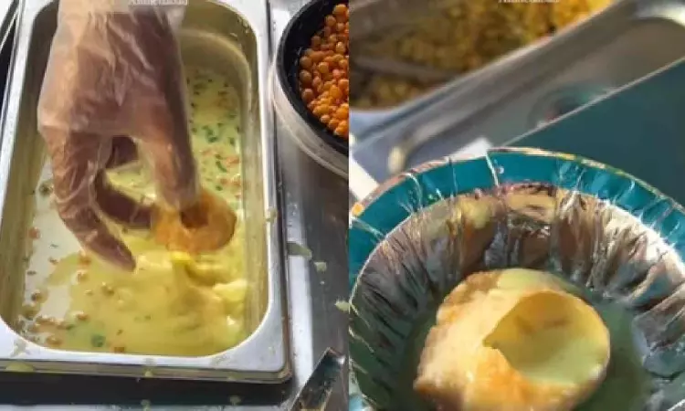 No please: Netizens react to pani puri filled with kadhi