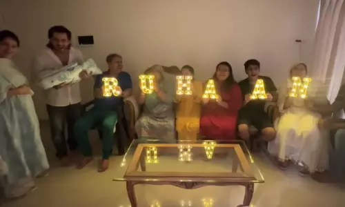 With cupcakes and bright lights Dipika Kakar, Shoaib Ibrahim reveal newborn son’s name