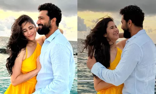 Vicky Kaushal says hes in awe of Katrina Kaifs magic everyday