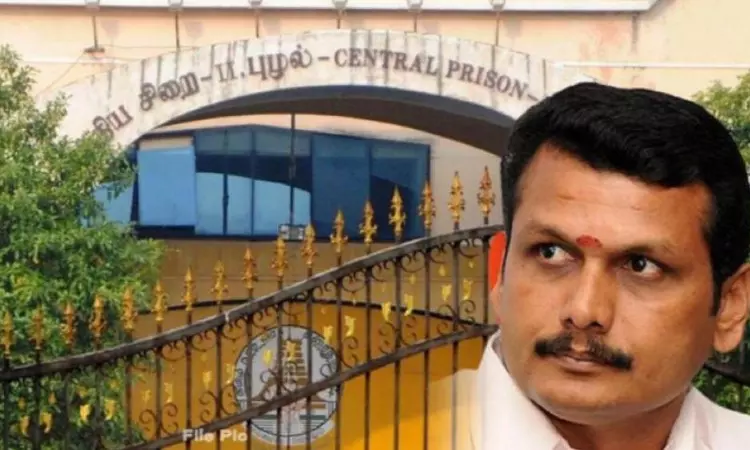 Senthilbalaji shifted to Puzhal prison