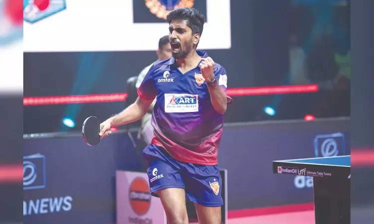 Sathiyan, Manika register thrilling wins in UTT league