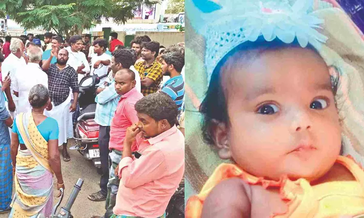 Kin stage stir blaming vaccine for infant’s death in Thanjavur