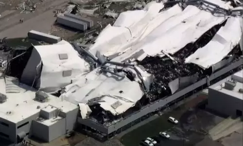 Pfizer Plant in North Carolina Damaged by Tornado