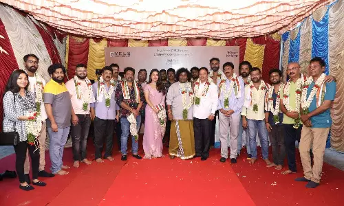 Radha Mohan’s upcoming series begins with pooja