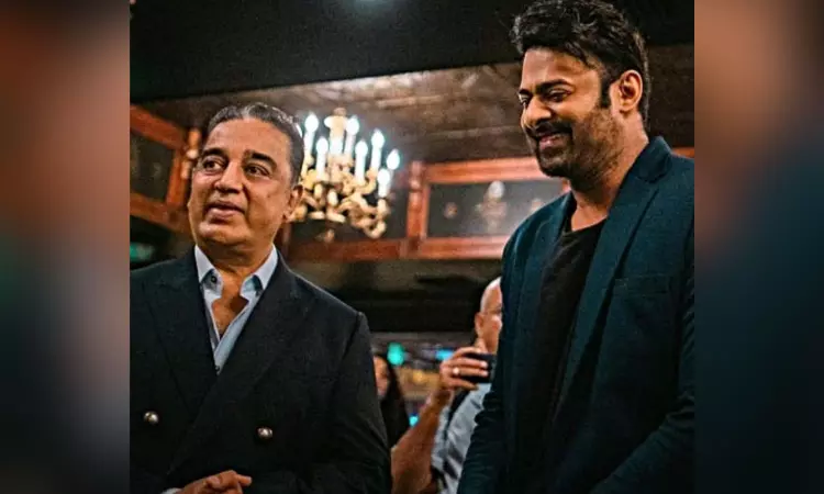Kamal Haasan, Prabhas clicked together ahead of Project K SDCC reveal