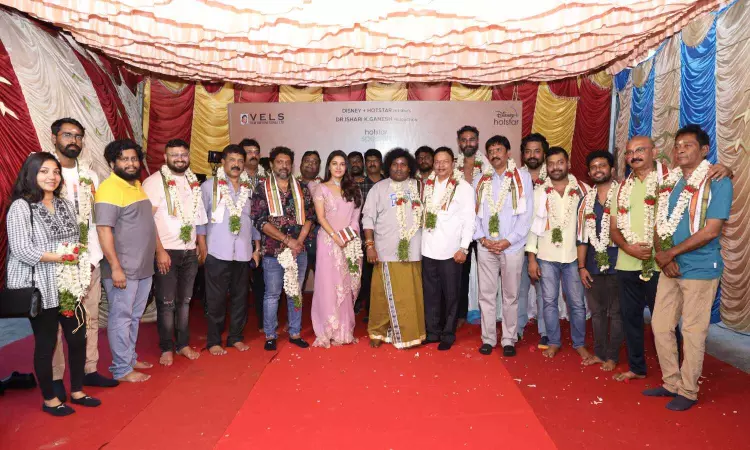 Radha Mohan’s upcoming series begins with pooja