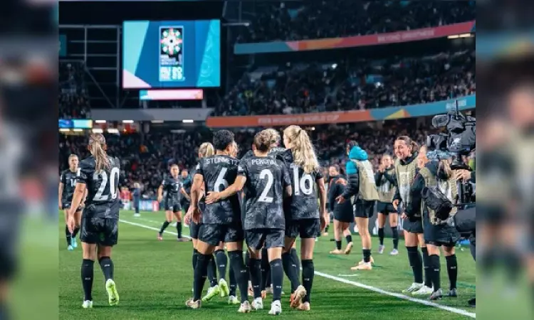 New Zealand hail inspirational womens football team following historic win at WC New Zealand hail inspirational womens football team following historic win at WC