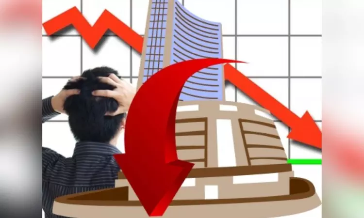 Sensex sheds 1000 points dragged down by Infosys, HUL, RIL