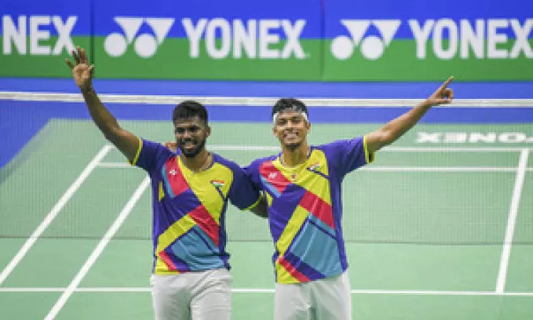 Satwik-Chirag enter Korea Open final