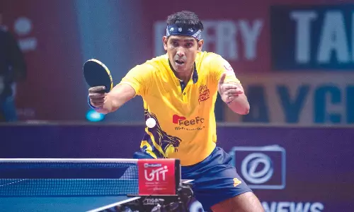 Sharath trumps Harmeet as Chennai thrashes Goa
