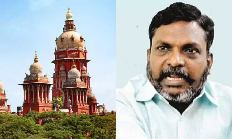 Thiruma opposes HC circular only allowing Gandhi, Thiruvalluvar portraits
