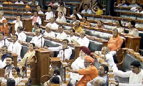 LS: Oppn raise slogans, seek PM Modis statement on Manipur situation