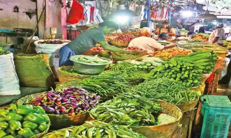 Vegetable prices slightly decreased as supply increases in Chennai
