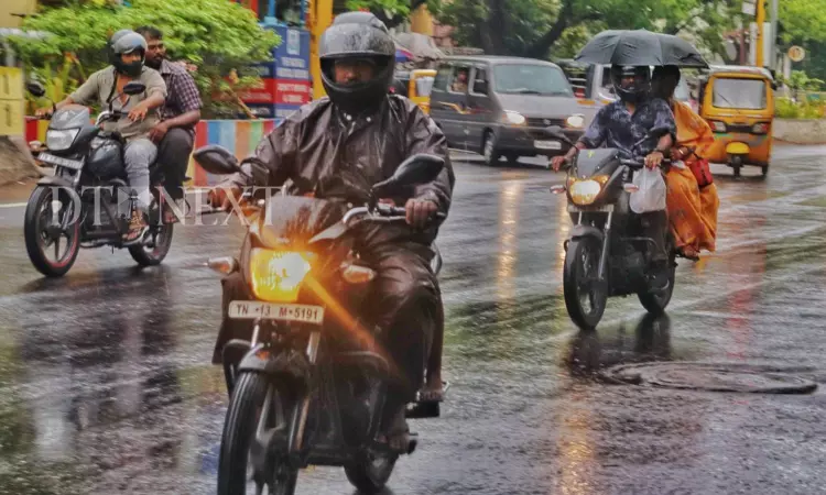 Chance of light to moderate rain in 28 dists of TN in next 3 hrs