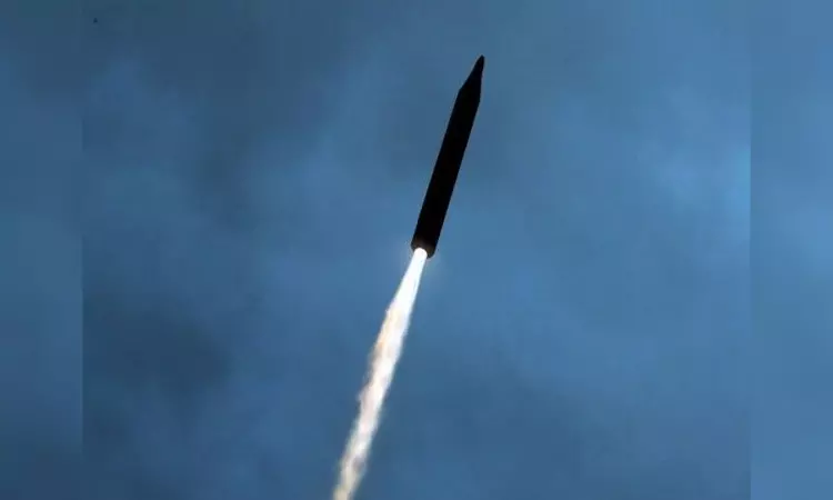 North Korea launched suspected ballistic missile, says Japan