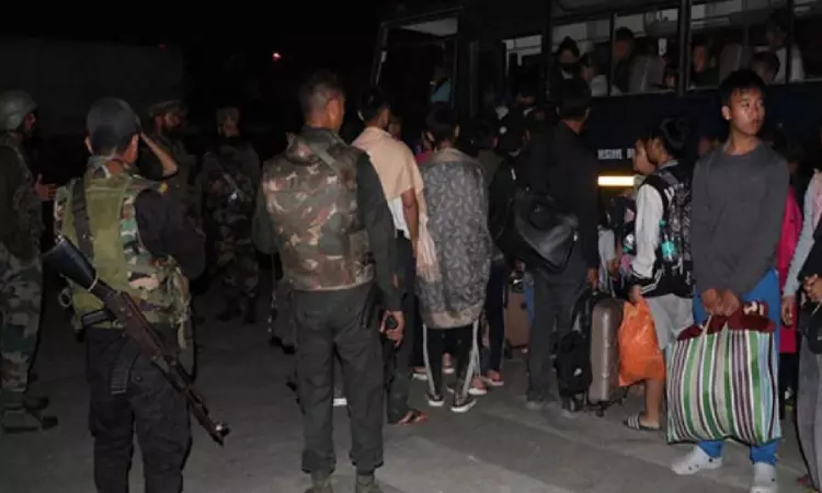 718 Myanmarese entered Manipur illegally last week: Home Dept 718 Myanmarese entered Manipur illegally last week: Home Dept