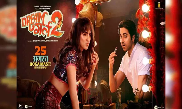 Ayushmann Khurrana shares glimpses of Pooja from Dream Girl 2