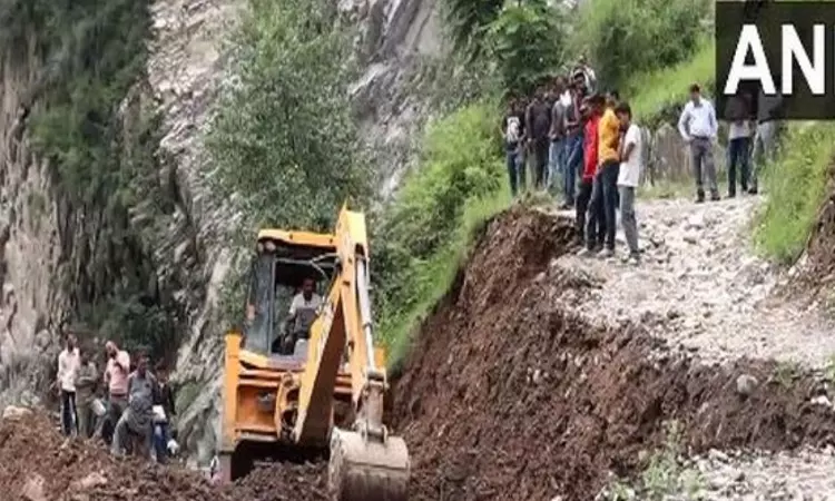 Cloudburst damages houses in Himachal Pradeshs Kullu
