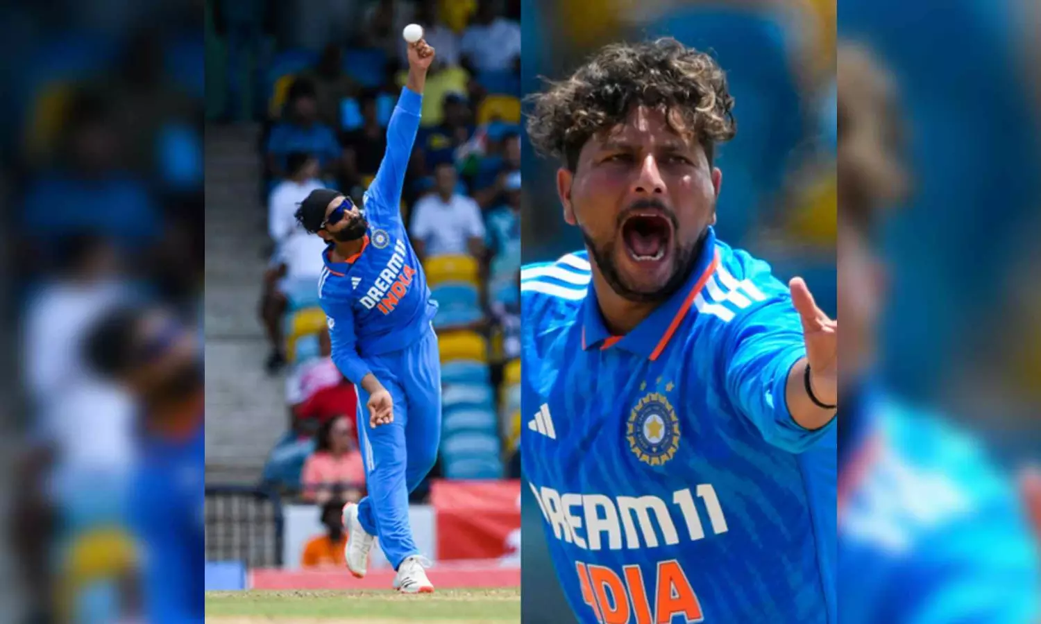 1st ODI: Kuldeep, Jadeja star as India bowl out West Indies for 114