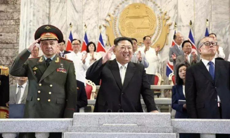 N.Korea showcases drones, ICBMs on armistice anniversary N.Korea showcases drones, ICBMs on armistice anniversary