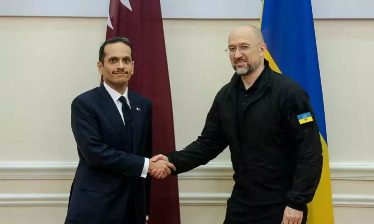 Kyiv says Qatar will provide it with $100 mln in humanitarian aid Kyiv says Qatar will provide it with $100 mln in humanitarian aid