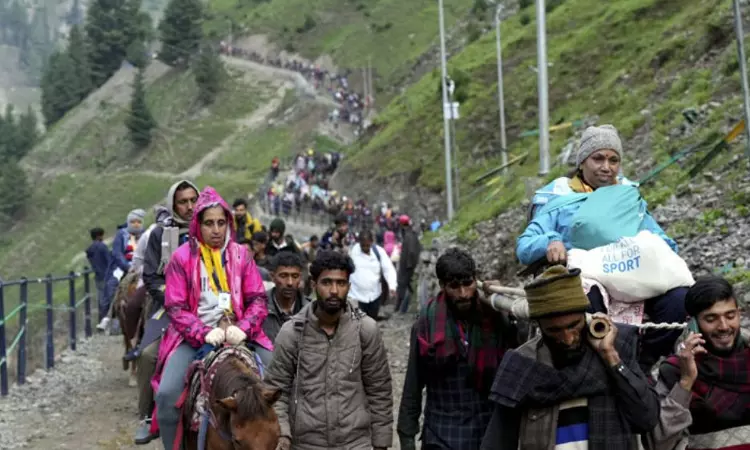 Over 7K perform Amarnath Yatra on 28th day, total crosses 3.77 L