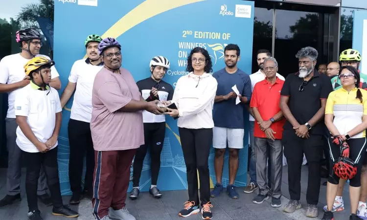 Cyclothon for Sarcoma awareness organised in Chennai