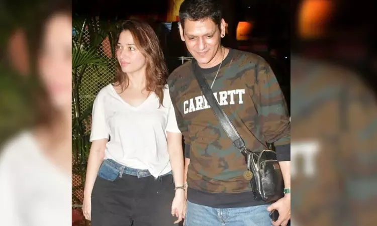 Vijay Varma, Tamannaah Bhatia walk hand-in-hand in Mumbai