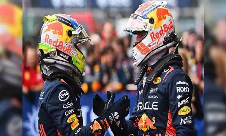 F1: Sergio praises teammate Max for ‘tremendous’ first half of season