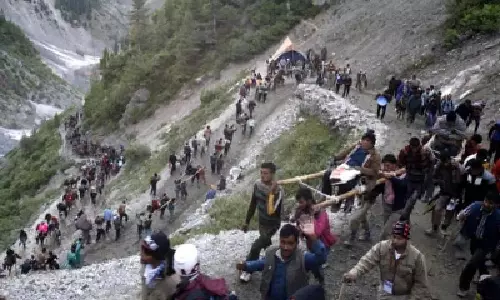 6,000 perform Amarnath Yatra on 31st day, total crosses 3.97 lakh