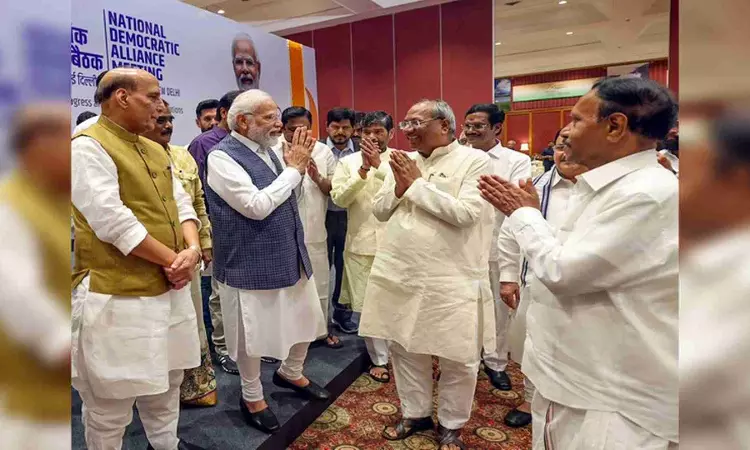 PM Modi to hold meetings with groups of NDA MPs tomorrow PM Modi to hold meetings with groups of NDA MPs tomorrow