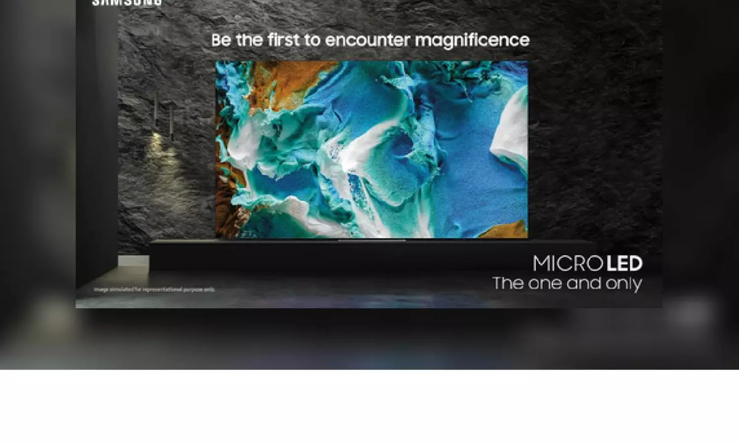Samsung launches 110-inch Micro LED TV in India