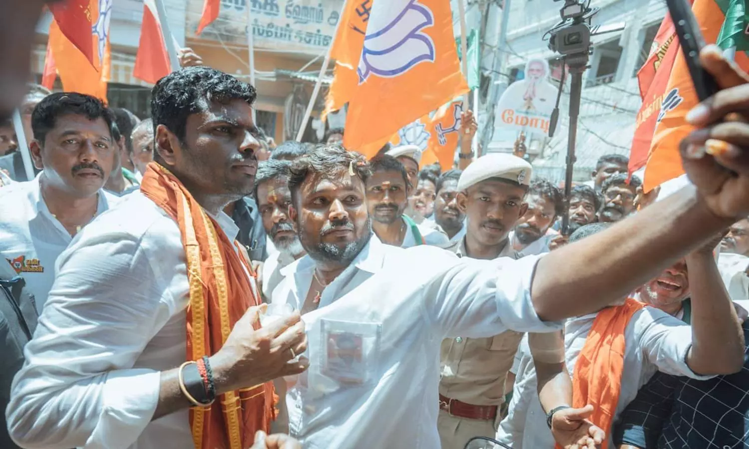 Annamalai enters second week of En Mann En Makkal yatra