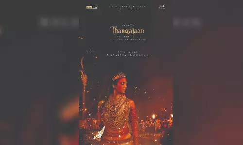 Thangalaan makers release poster of Malavika Mohanan on her b’day