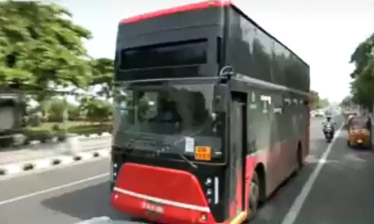 EV double-decker test run set off rumours of reintroducing services EV double-decker test run set off rumours of reintroducing services