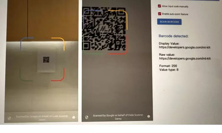 Google scanner to let Android phones read QR codes from across the room Google scanner to let Android phones read QR codes from across the room