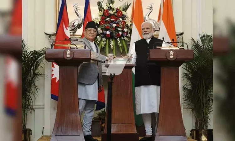 Modi, Pushpa Kamal Dahal reviews various aspects of bilateral cooperation