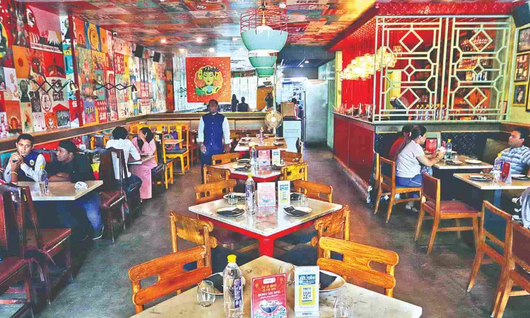 Immerse in flavourful relishes of pan-Asian cuisine at this quirky cafe