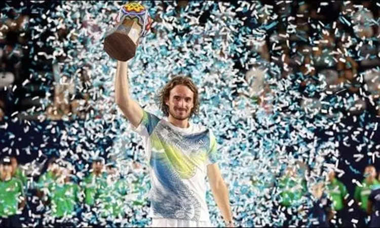 Tsitsipas downs De Minaur to clinch Los Cabos Open title