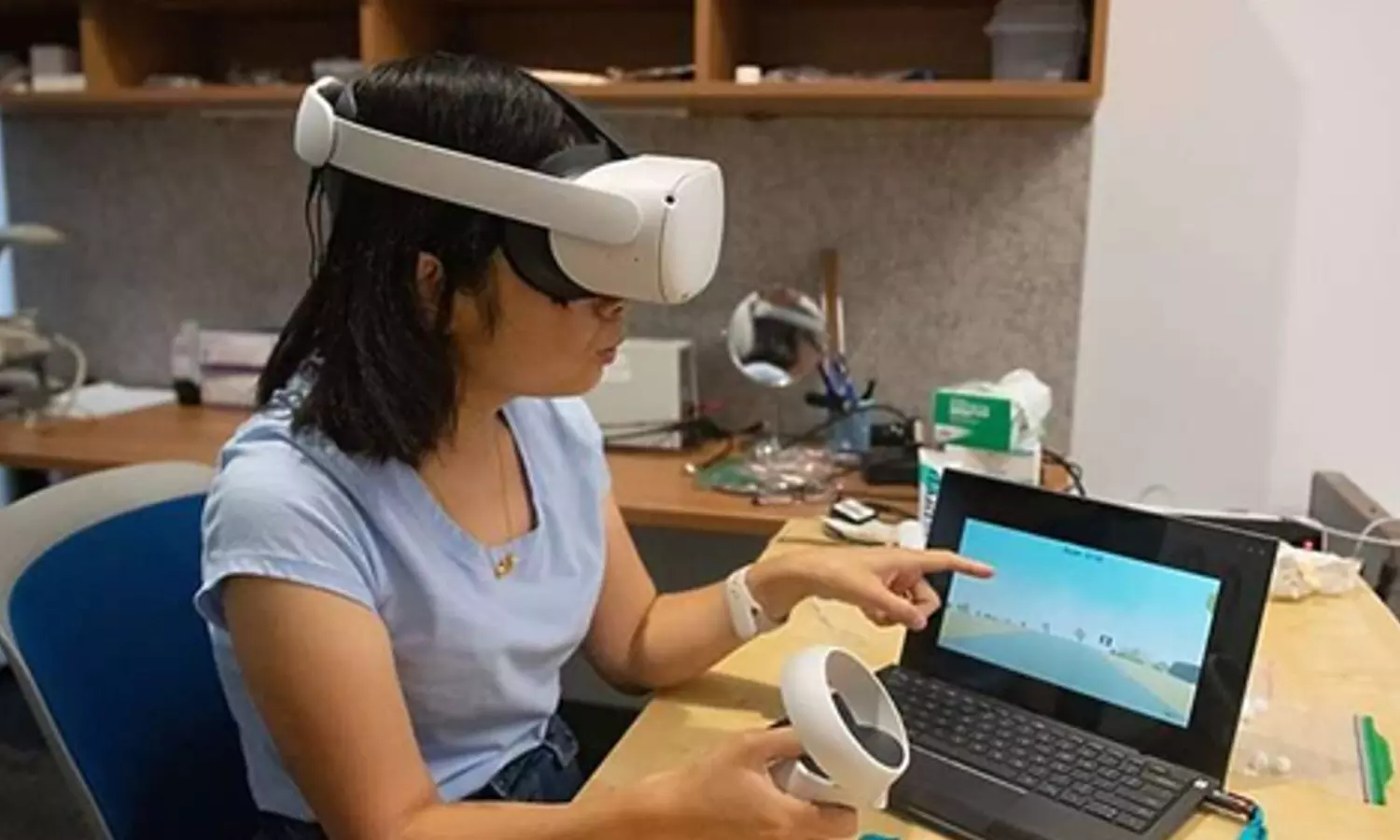 Researchers use VR technology to measure brain activity, stress
